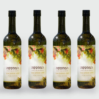 מארז 4 בקבוקי חומץ תפוחים 750 מ"ל